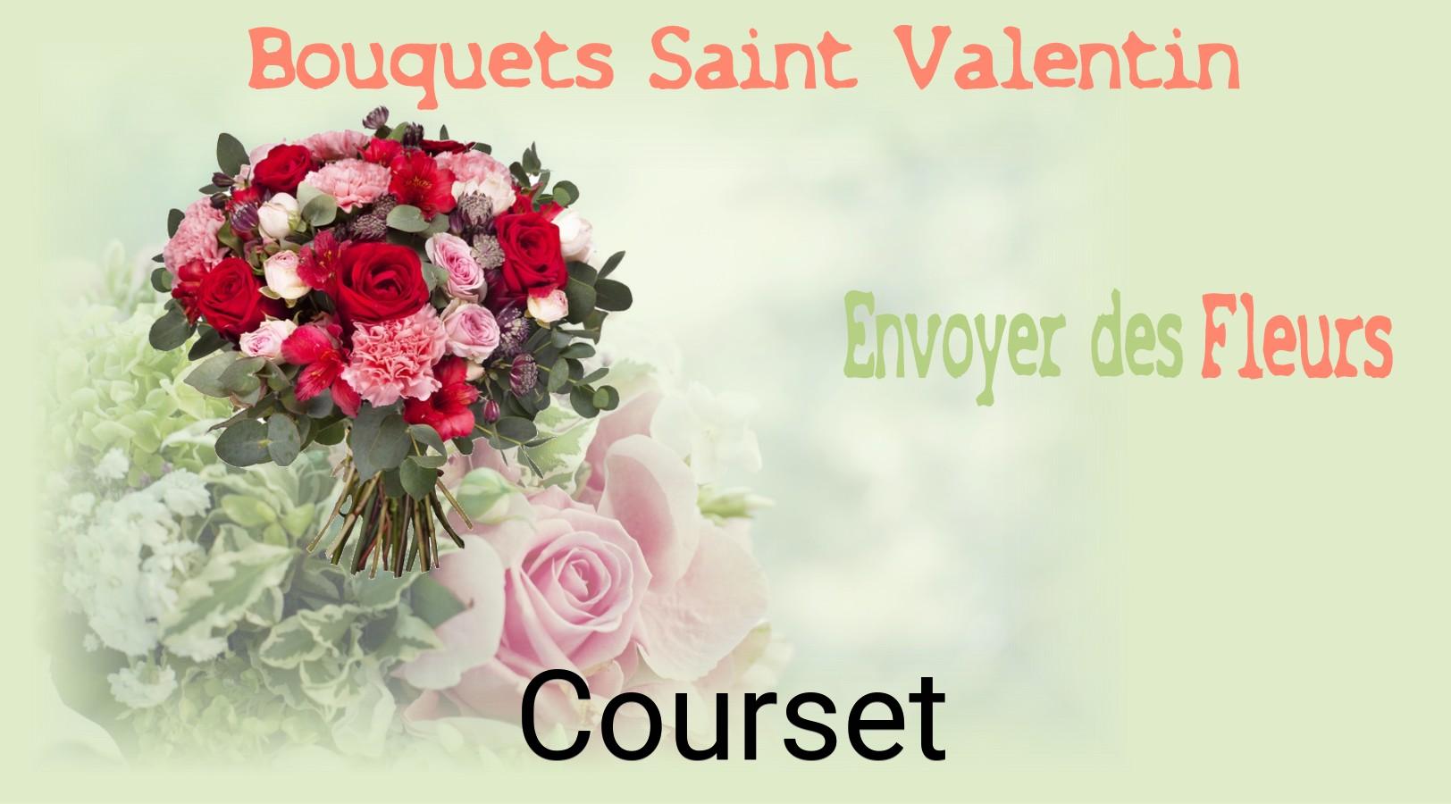 Roses de Saint-Valentin livrées à Courset